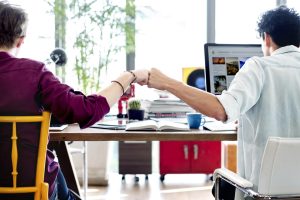 pierwsza praca – współpracownicy przy projekcie