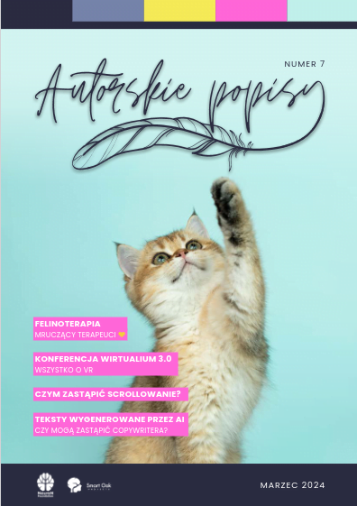 Okłaka numeru 7 miesięcznika – Autorskie popisy